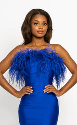 6 of 6 Johnathan Kayne 2280 Dress Royal