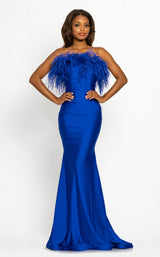 3 of 6 Johnathan Kayne 2280 Dress Royal