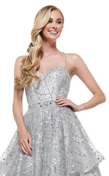 6 of 10 Colors Dress 2289 Dress Silver