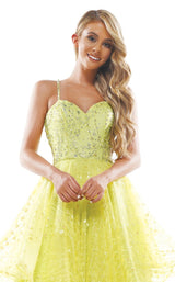 7 of 10 Colors Dress 2289 Dress Neon-Yellow