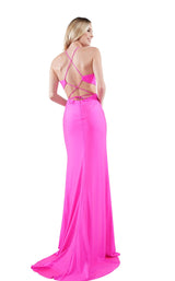 4 of 12 Colors Dress 2294 Dress Hot-Pink