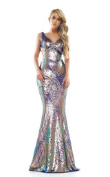 1 of 4 Colors Dress 2298 Dress Pink-Multi