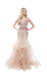 2 of 12 Colors Dress 2301 Dress Rose-Gold
