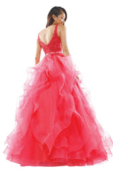 5 of 12 Colors Dress 2325 Dress Hot-Coral