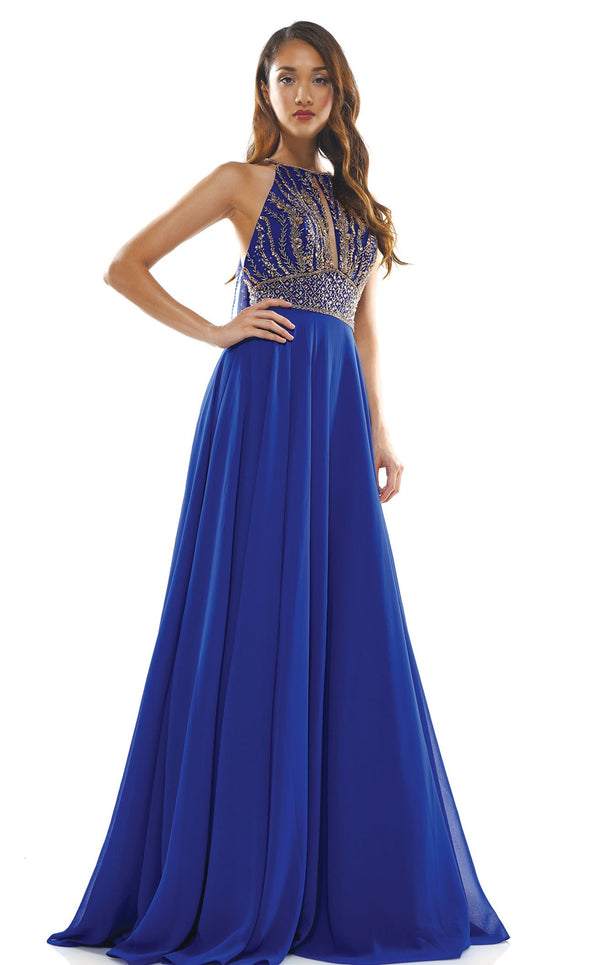 Colors Dress 2335 Dress Royal