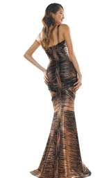 4 of 10 Colors Dress 2338 Dress Black-Copper