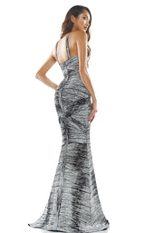 6 of 10 Colors Dress 2338 Dress Black-Off-White