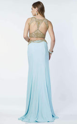 4 of 6 Alyce 6707 Blue Radiance