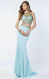 2 of 6 Alyce 6707 Blue Radiance