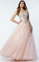 2 of 2 Alyce 6724 Rose/Multi