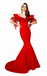 2 of 4 MNM Couture 2365 Red