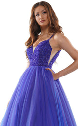 6 of 8 Colors Dress 2382 Dress Royal-Purple