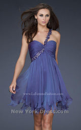 1 of 5 La Femme 16903 Dark Periwinkle