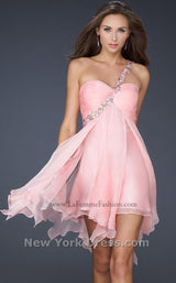 2 of 5 La Femme 16903 Cotton Candy Pink