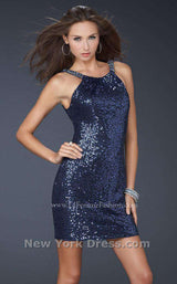 1 of 2 La Femme 17020 Navy