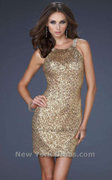 2 of 2 La Femme 17020 Gold