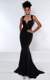 2 of 6 Johnathan Kayne 2403 Dress Black