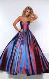 3 of 8 Johnathan Kayne 2411 Dress Raspberry