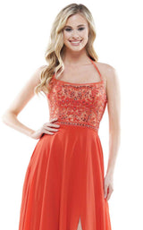 7 of 12 Colors Dress 2414 Dress Orange