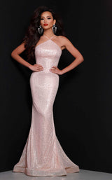 2 of 6 Johnathan Kayne 2414 Dress Rose-Gold