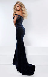 3 of 6 Johnathan Kayne 2415 Dress Navy