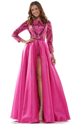 1 of 24 Colors Dress 2416 Jumpsuit Hot-Pink