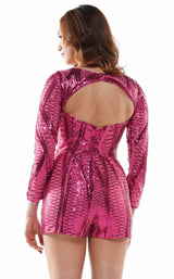 10 of 24 Colors Dress 2416 Jumpsuit Hot-Pink