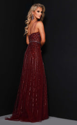 3 of 5 Johnathan Kayne 2416 Dress Wine