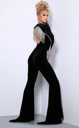 3 of 6 Johnathan Kayne 2419 Jumpsuit Black