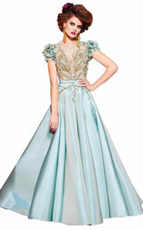 2 of 8 MNM Couture 2430 Turquoise