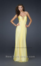 1 of 3 La Femme 17504 Yellow