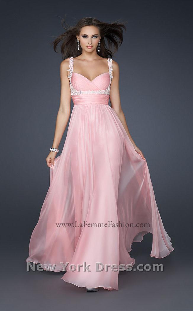 La Femme 17542 Cotton Candy Pink