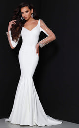 2 of 6 Johnathan Kayne 2441 Dress White
