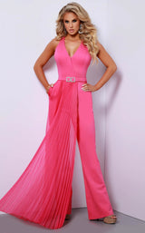 1 of 6 Johnathan Kayne 2443 Jumpsuit Rose