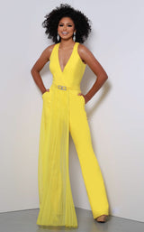 2 of 6 Johnathan Kayne 2443 Jumpsuit Yellow