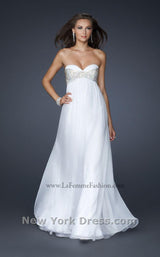 1 of 2 La Femme 17332 White