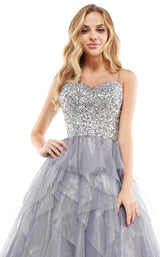 7 of 12 Colors Dress 2444 Dress Gunmetal