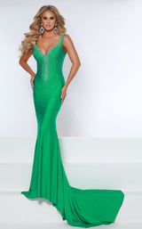 Johnathan Kayne 2445 Dress Emerald