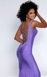 Johnathan Kayne 2445 Dress Purple