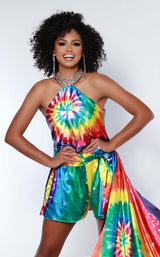 3 of 4 Johnathan Kayne 2446 Jumpsuit Tie-Dye