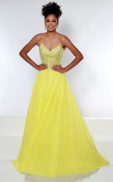 1 of 8 Johnathan Kayne 2447 Dress Lemon