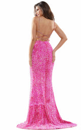 4 of 12 Colors Dress 2459 Dress Hot-Pink