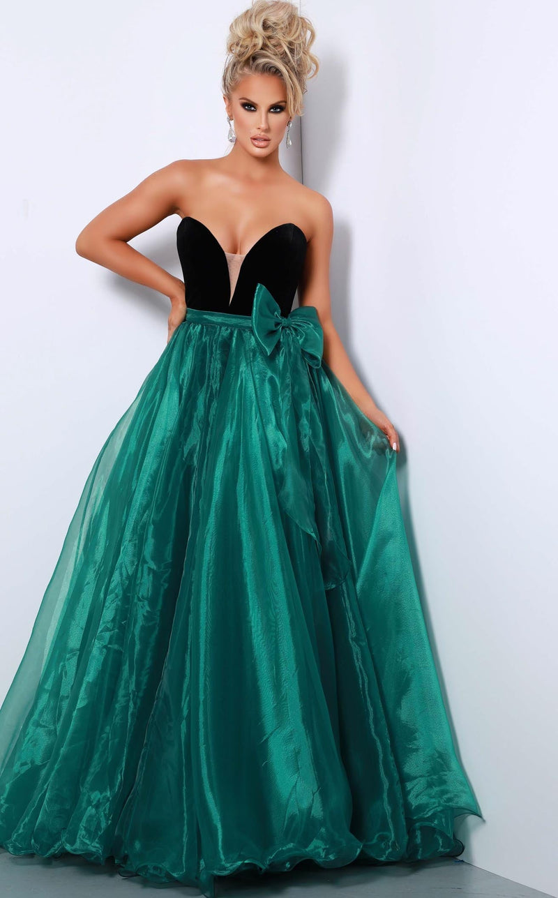 Johnathan Kayne 2472 Dress Emerald