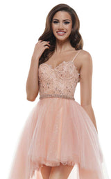 7 of 12 Colors Dress 2483 Dress Peach