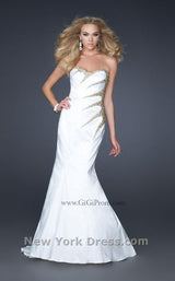 2 of 2 Gigi 17198 White/Gold