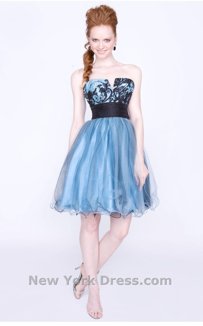 Jovani B152052 Blue/Black