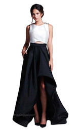 1 of 2 Mac Duggal 25000I Black/White