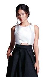 2 of 2 Mac Duggal 25000I Black/White