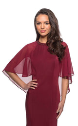 5 of 8 La Femme 25006 Burgundy