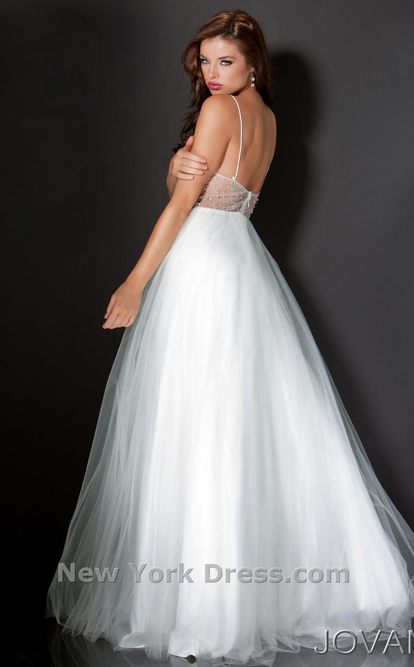 Jovani LE3985 White